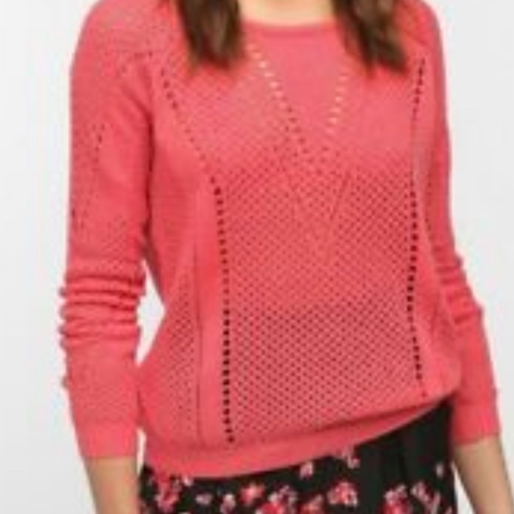 Urban Outfitters Coral Pullover